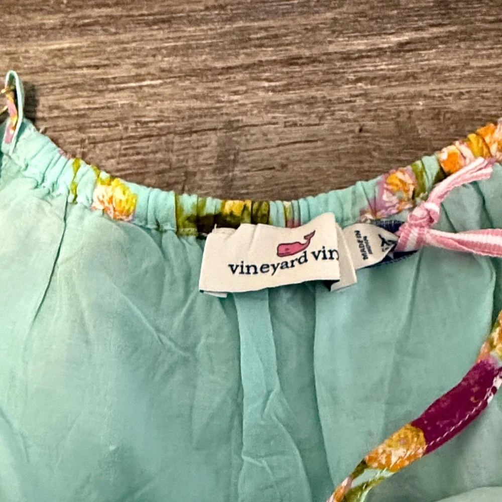 NWT Vineyard Vines Girls Tiered Halter Dress - XS